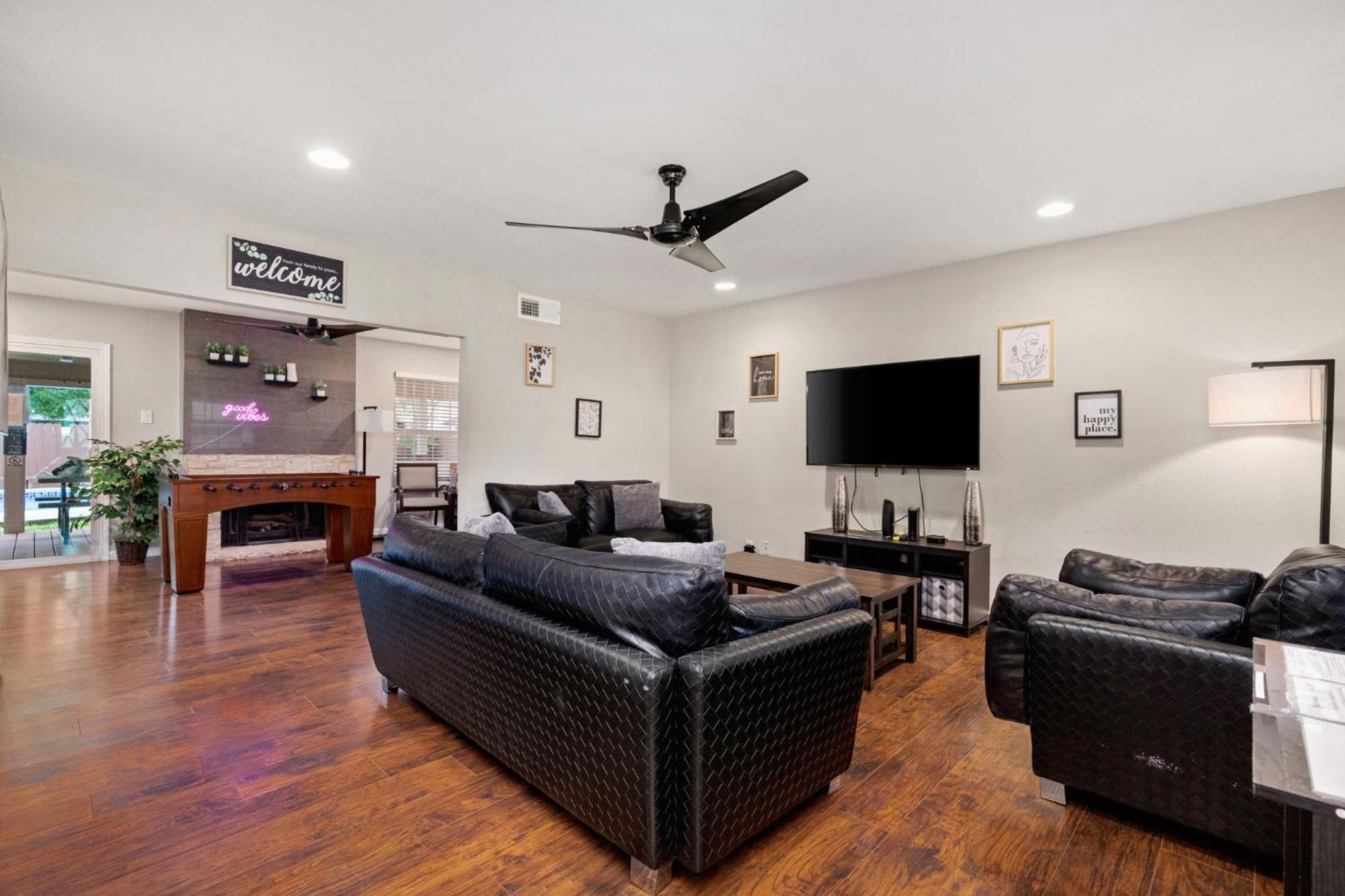 Spacious 4 Bedroom With Pool-Minutes To Seaworld And Lackland Afb Сан-Антонио Экстерьер фото